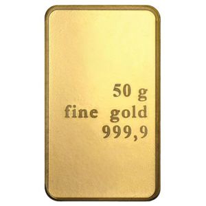 50g Goldbarren, alle Hersteller